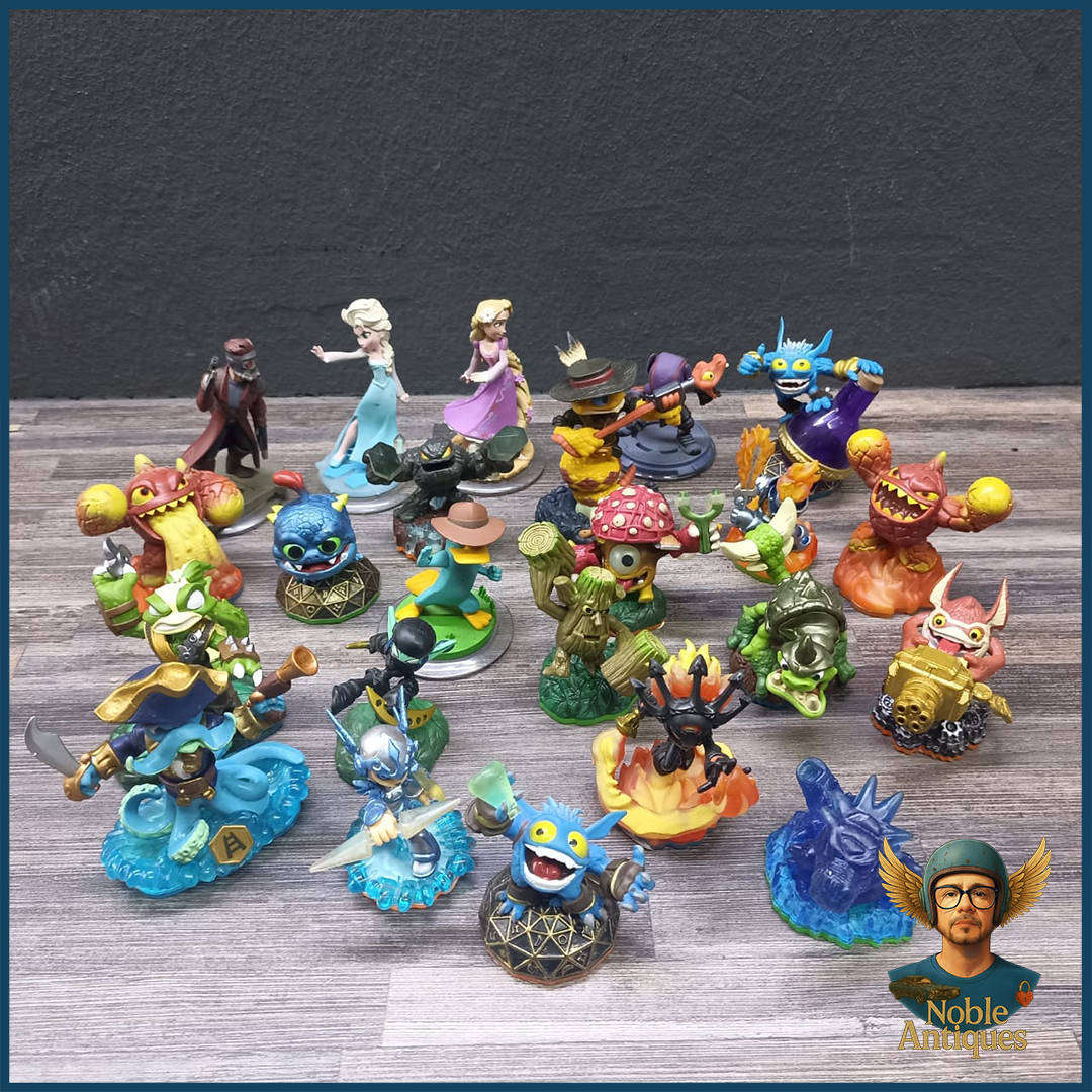 Large Skylanders Figure Collection Bid For All