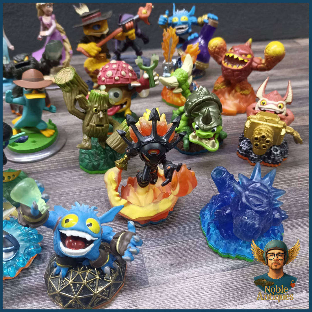 Large Skylanders Figure Collection Bid For All