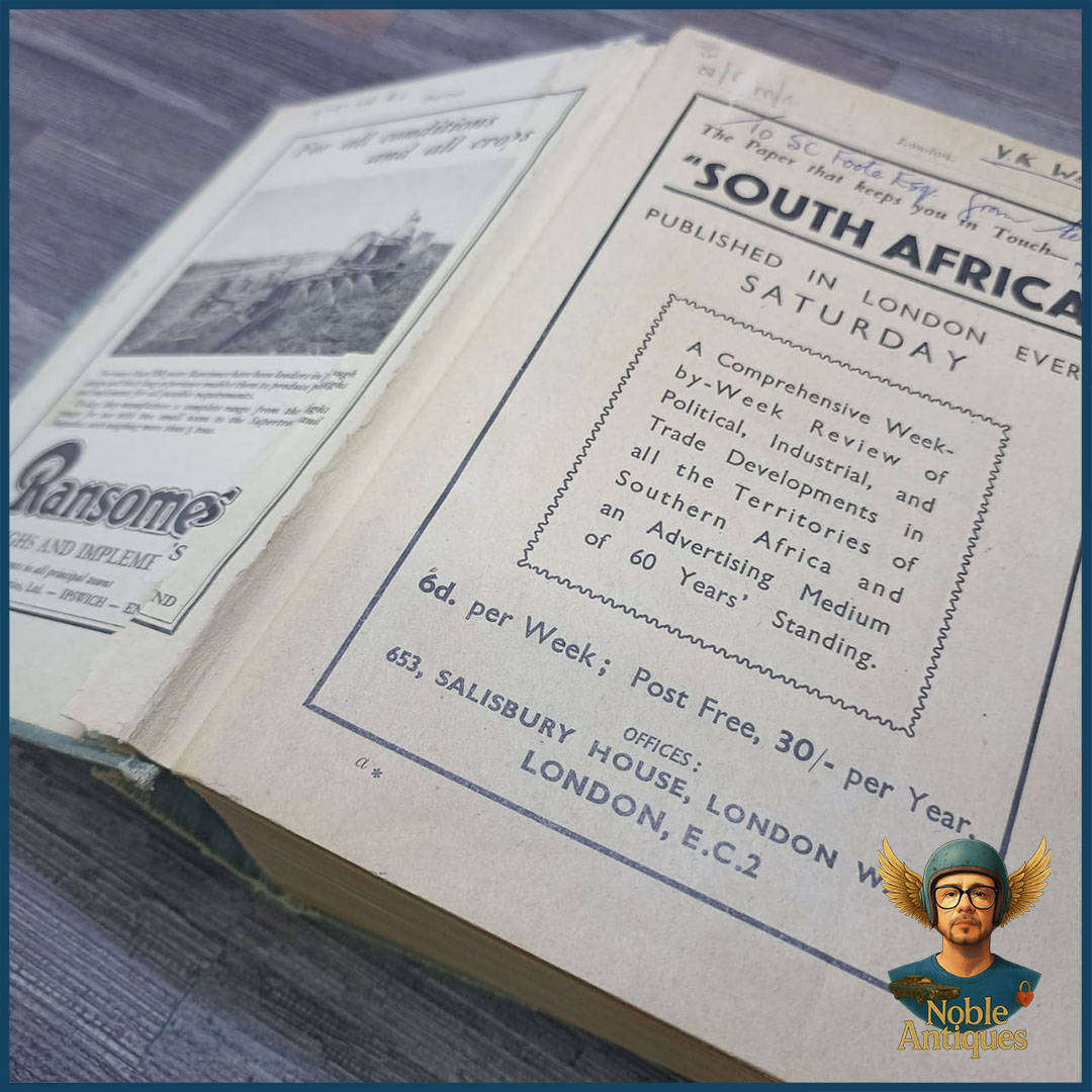 49th issue of The South and East African Year Book and Guide with Atlas, from the 1949 edition