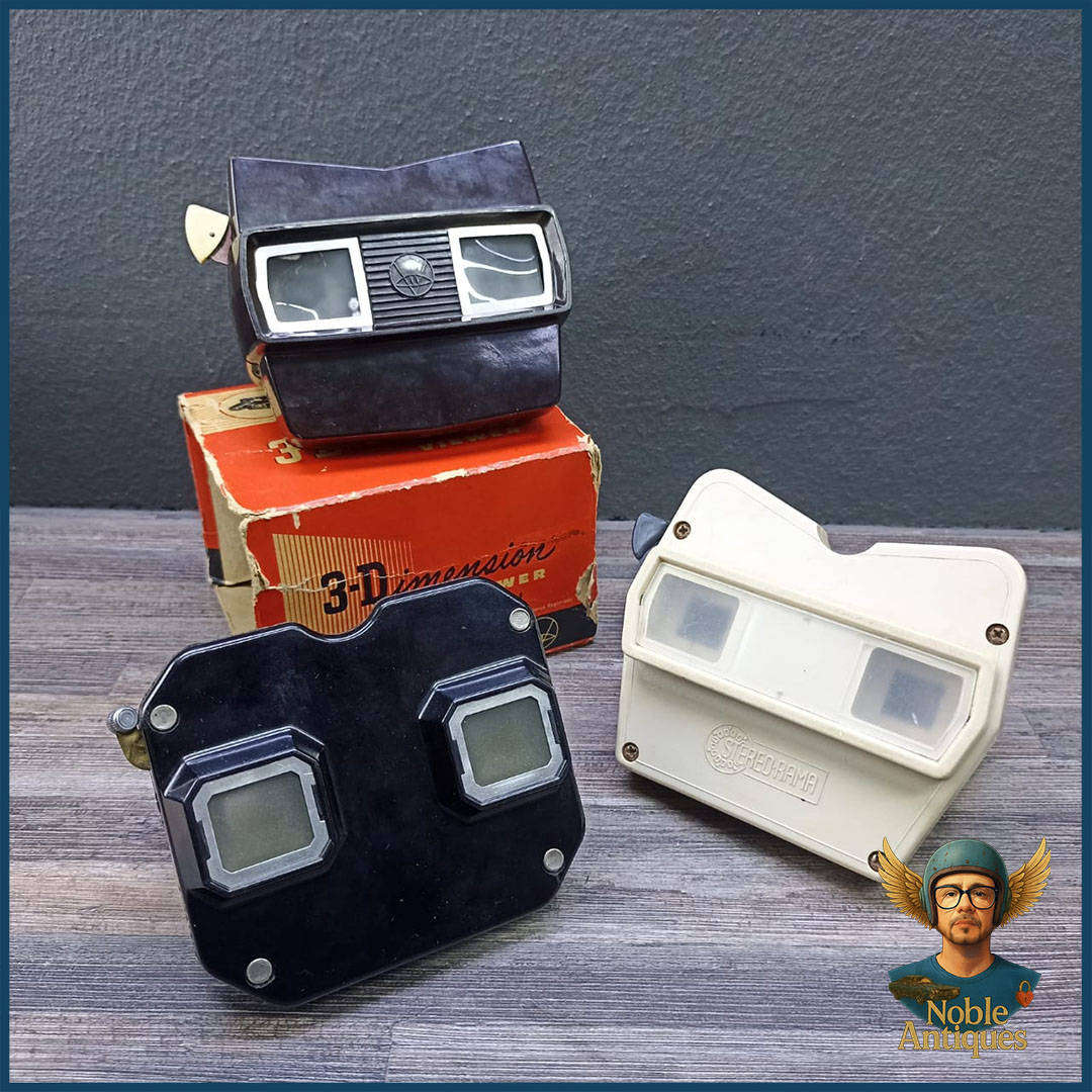 Rare Vintage View-Master Stereoscopes Collection