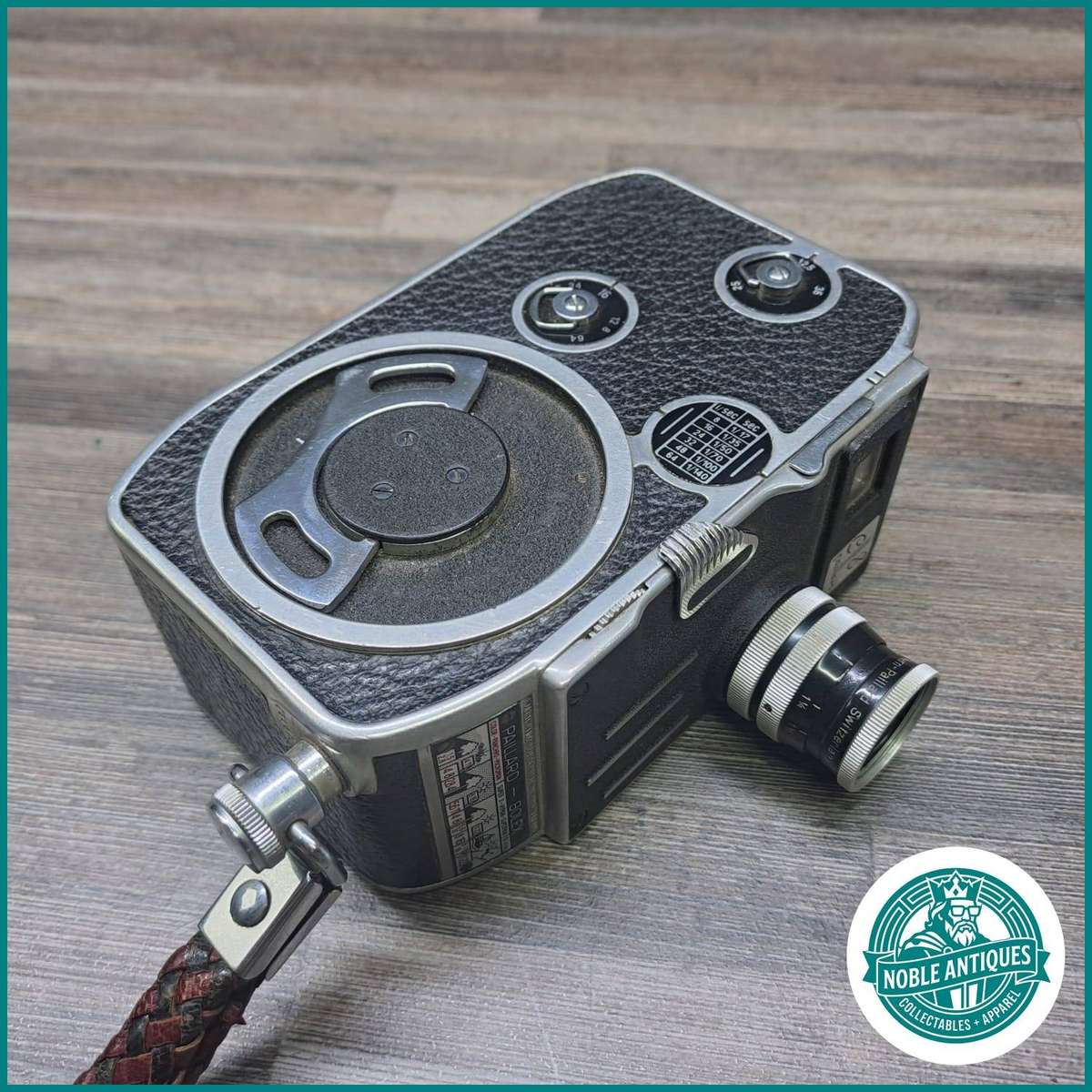 Vintage Paillard Bolex C8 Cine Movie Camera