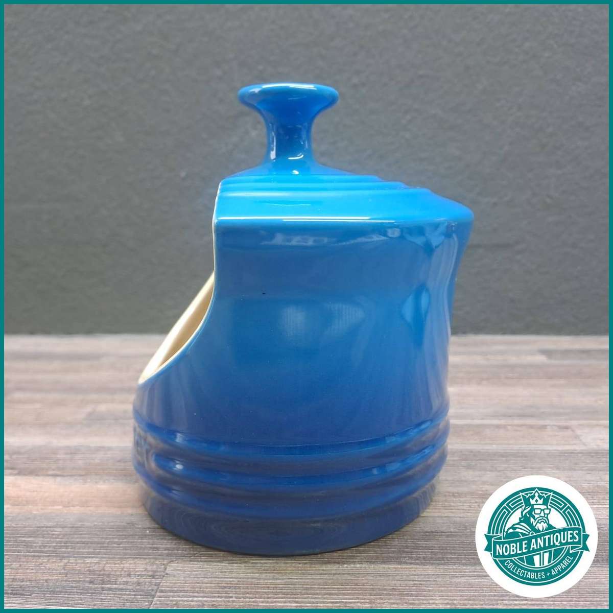 Le Creuset Stoneware Salt Keeper in Marseille Blue