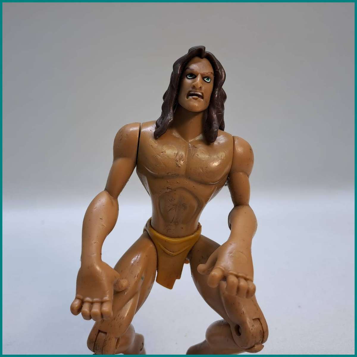 1993 Mattel Disney's Tarzan Leopard Chest or Power Pounce action figure