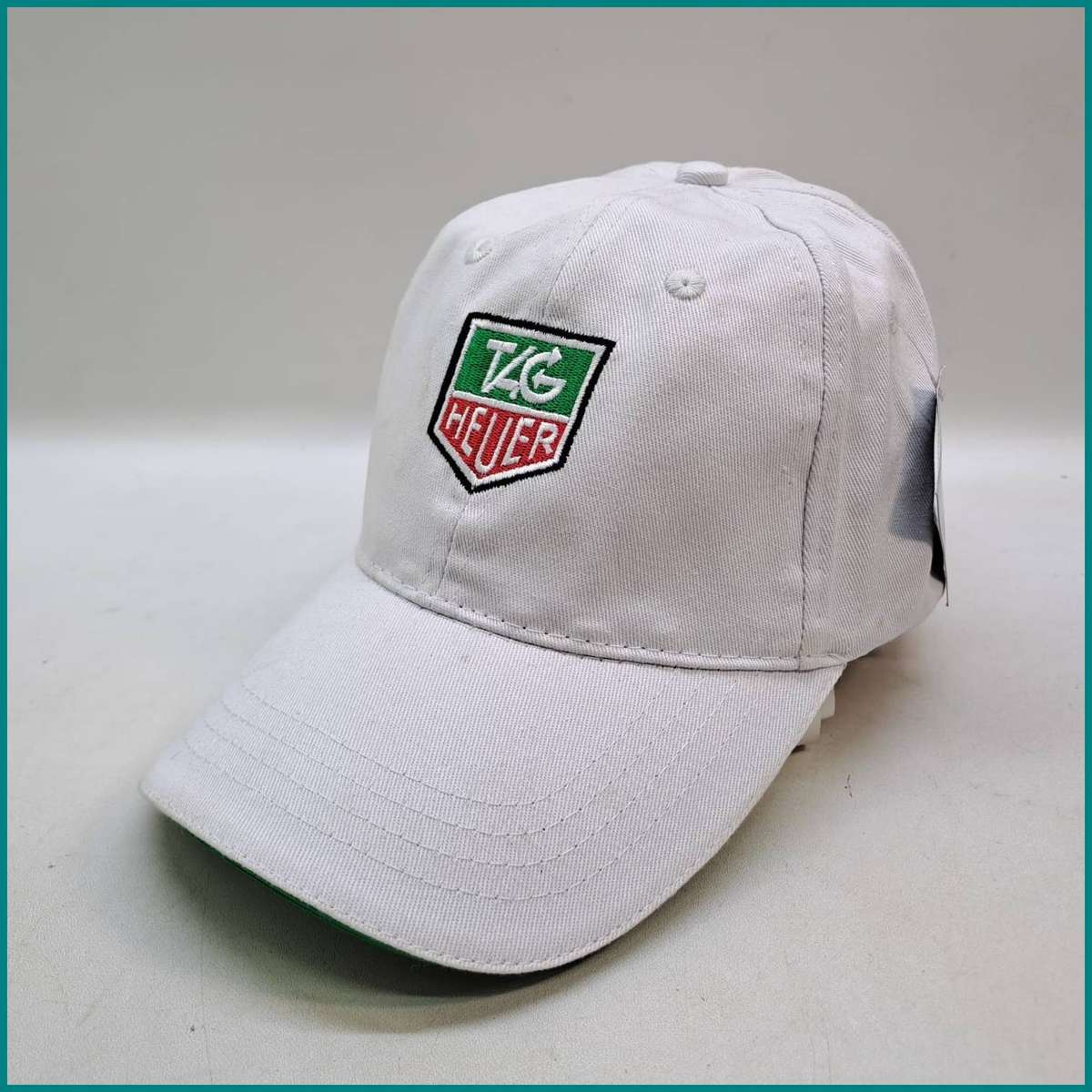 Original With Tags TAG Heuer Embroidered Classic Shield Logo Baseball Cap