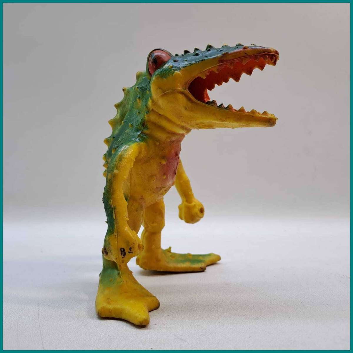 Vintage 1983 Imperial Toy Corporation Alligator Man