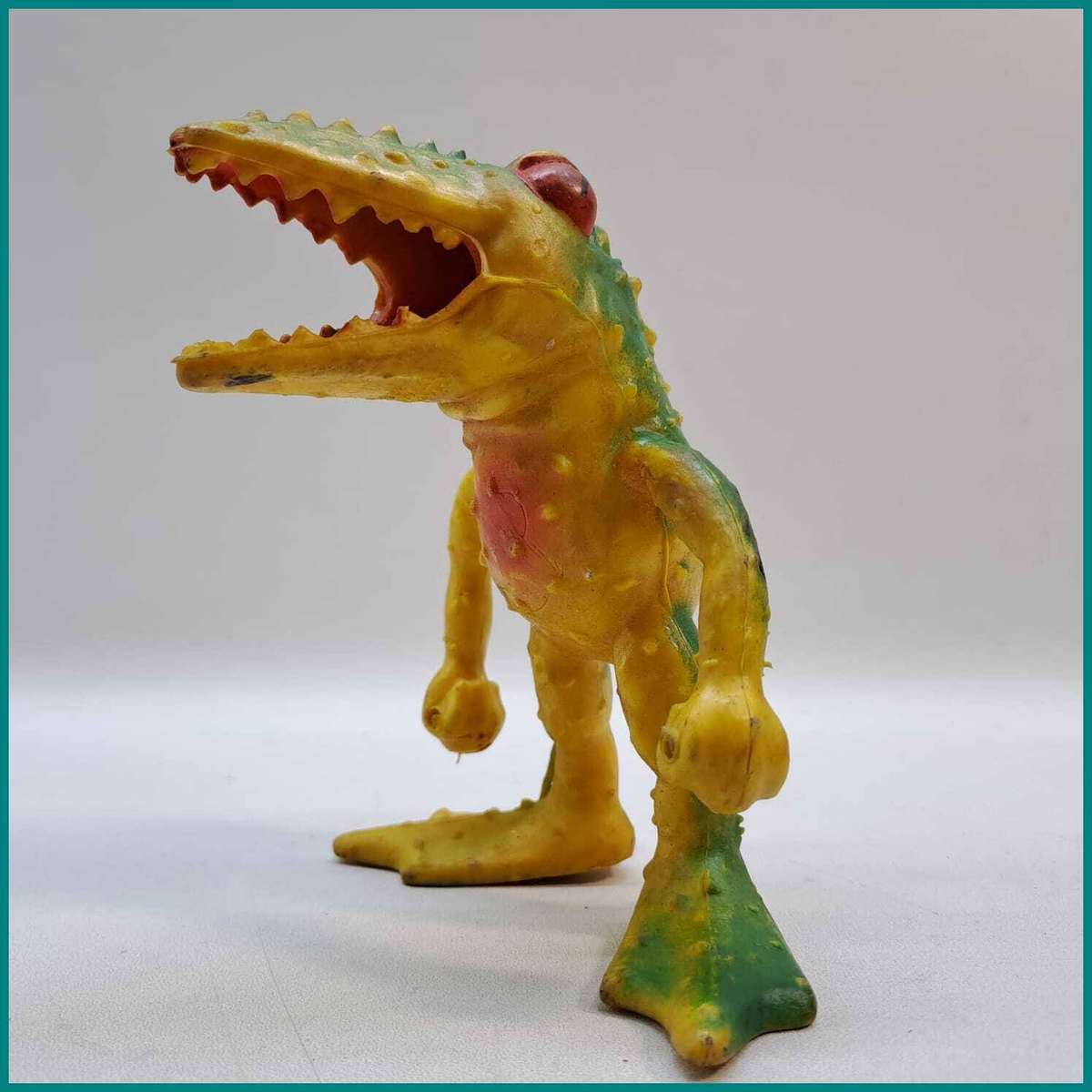 Vintage 1983 Imperial Toy Corporation Alligator Man