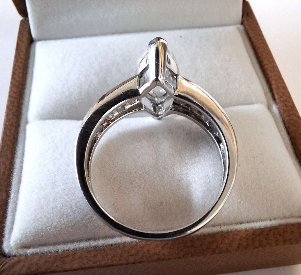 Sterling Silver Engagement Ring