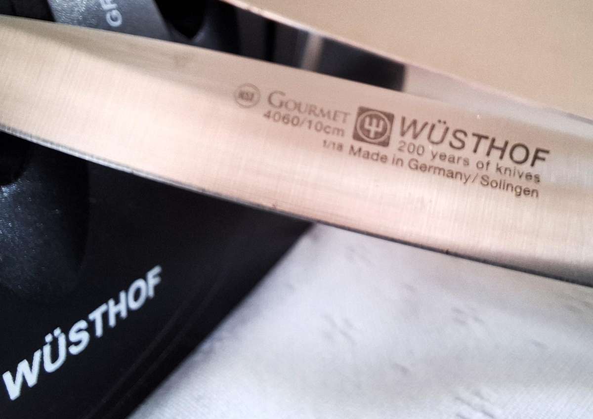 Wusthof Knife Set Gourmet - 3-piece (Chef's knife, Paring knife and Sharpener)
