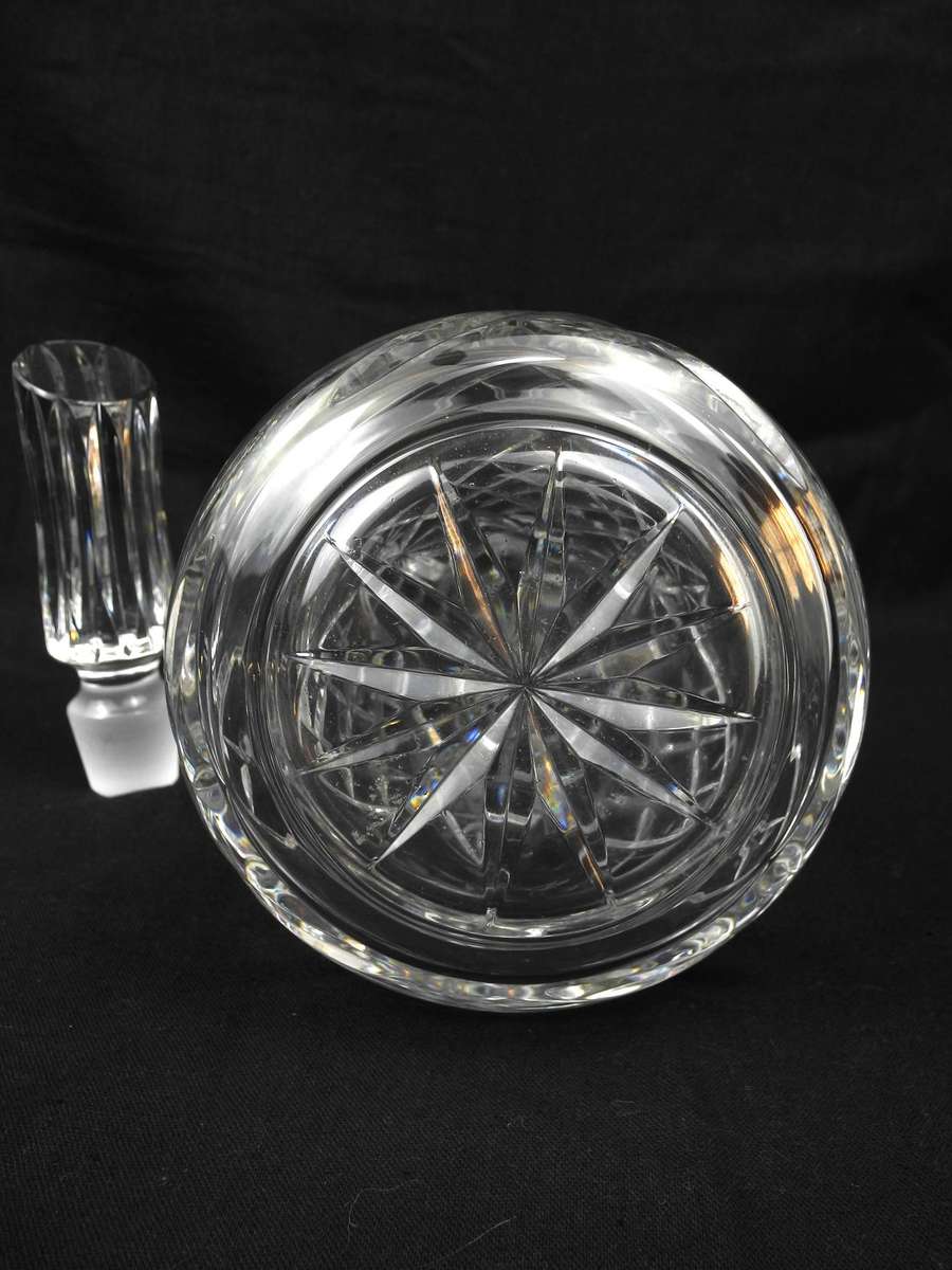 Vintage Cut Crystal Sherry Decanter