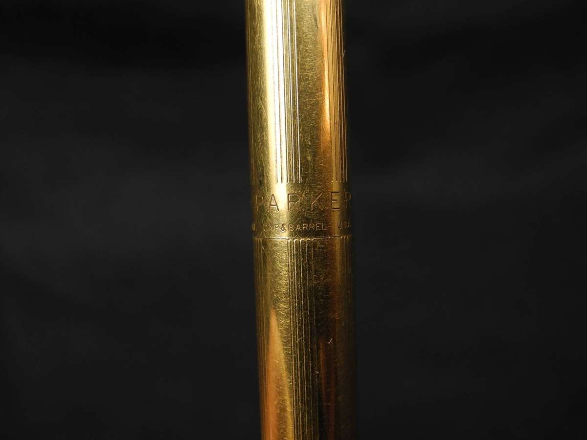 Vintage Parker Insignia 12K Gold Filled Ballpoint Pen