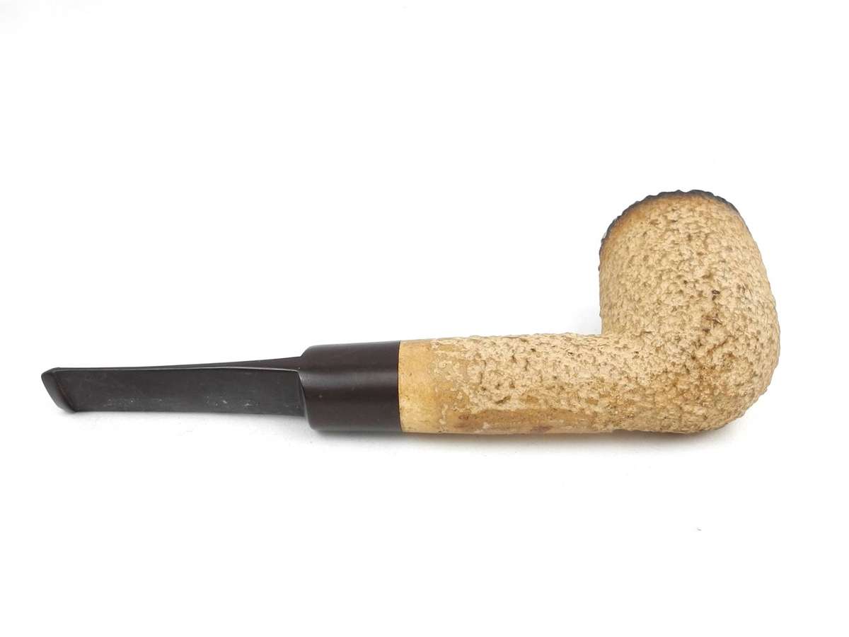 Vintage White Elephant Genuine Block Meerschaum Smoking Pipe