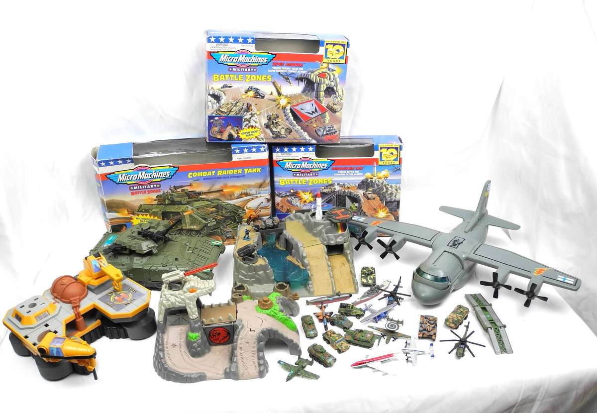 Vintage 1990s Galoob Micro Machines Military Collection