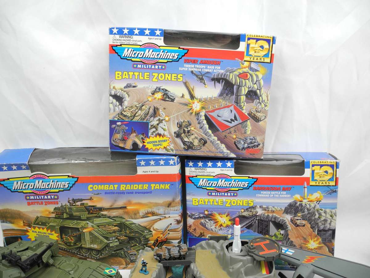 Vintage 1990s Galoob Micro Machines Military Collection