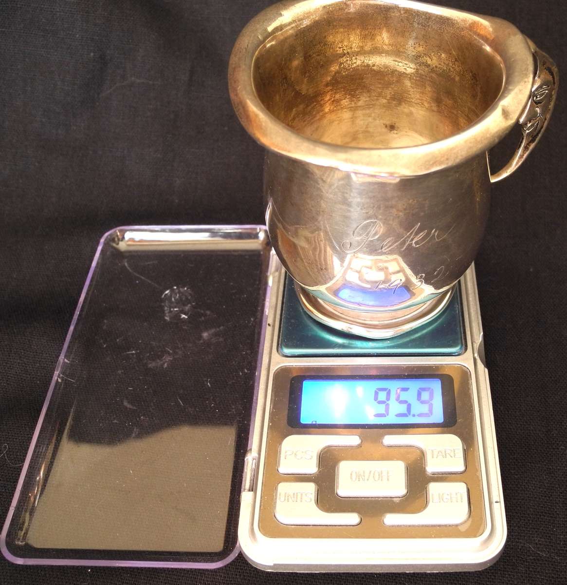 Antique Sterling Silver Cup - 1932