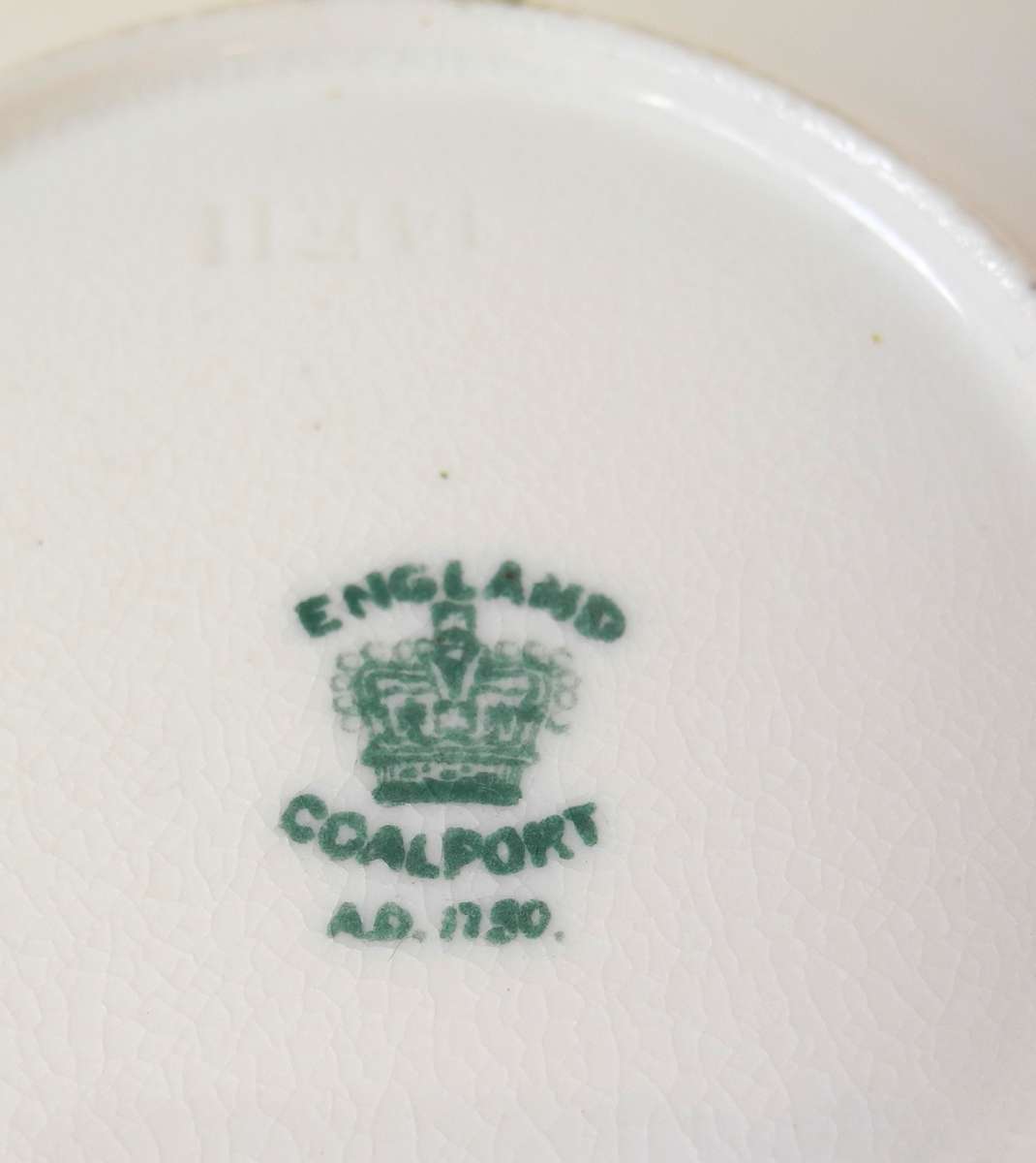 Coalport Teacup with Sterling Silver Holder 1906