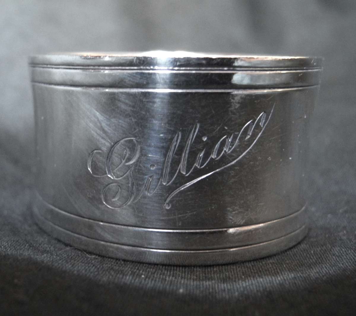 Vintage Sterling SILVER Serviette Rings