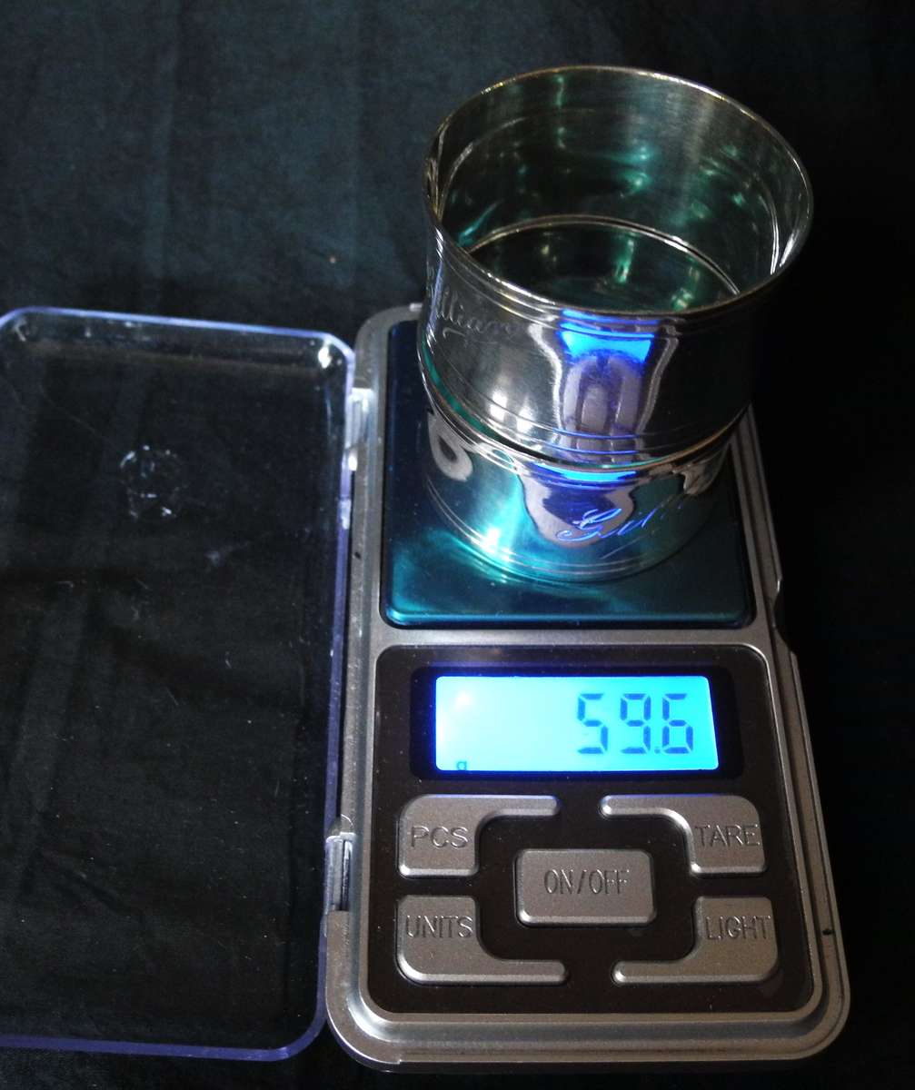 Vintage Sterling SILVER Serviette Rings