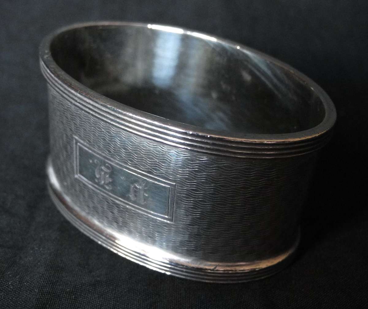 Vintage Sterling SILVER Serviette Ring