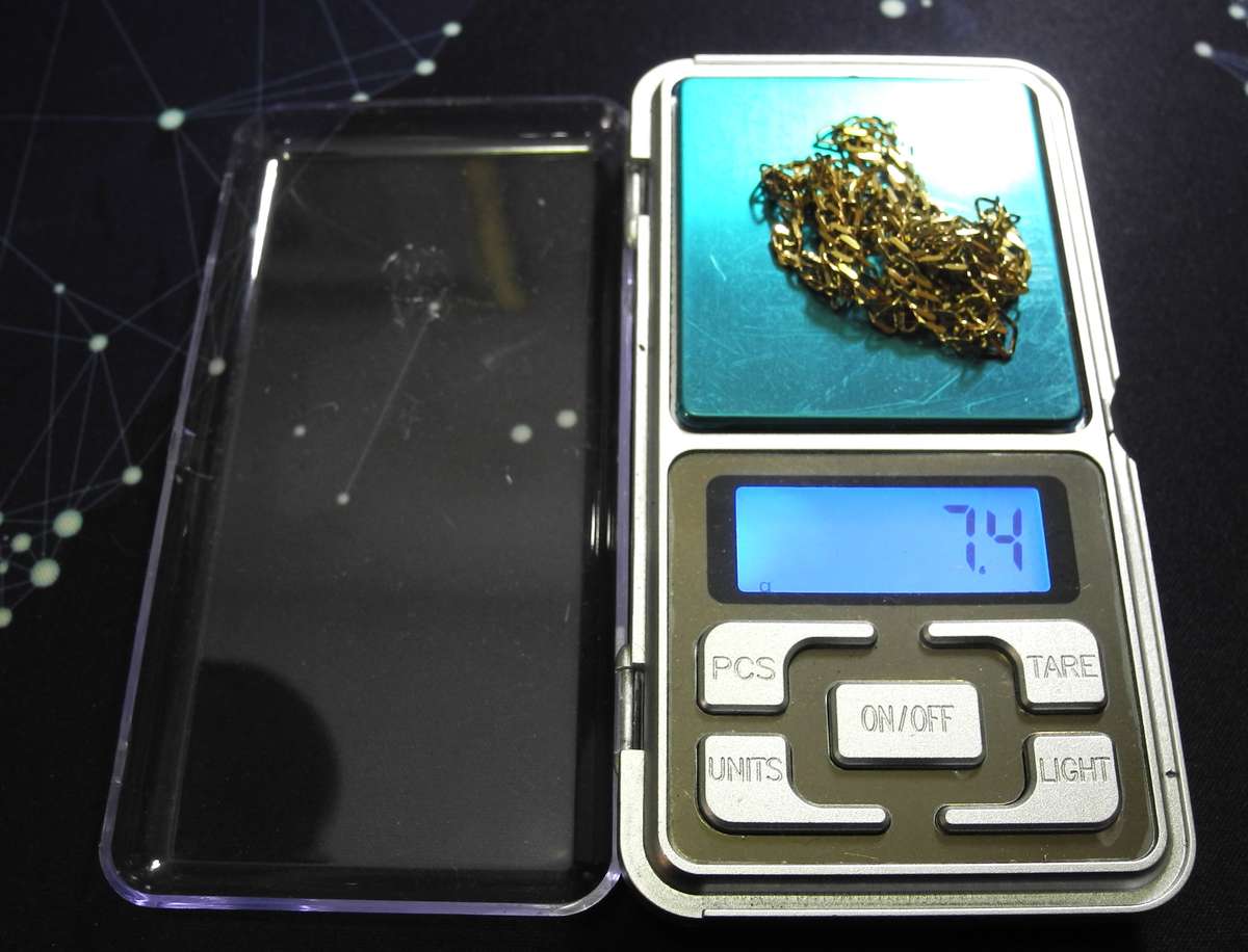 Vintage Yellow Gold Necklace - 9ct ( 7.4 g )