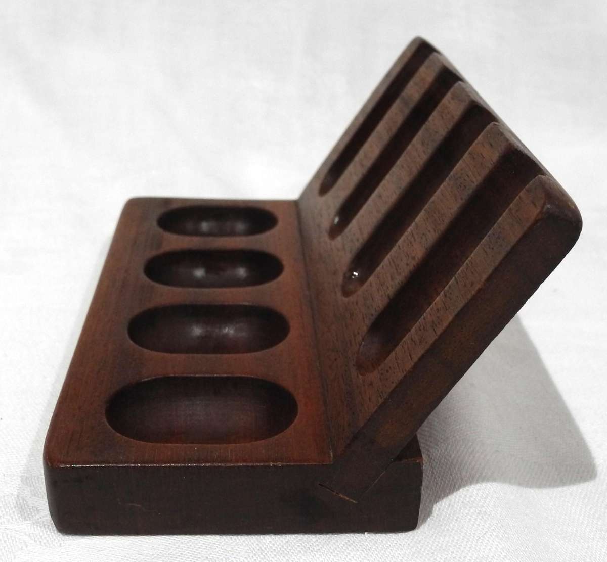 Vintage Wooden Pipe Stand