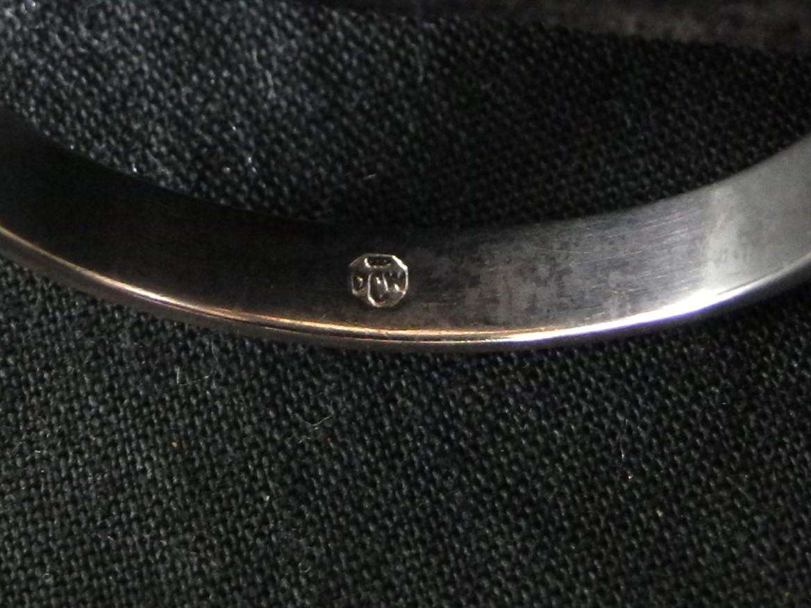 Vintage Norwegian Silver Ring (3.7g)