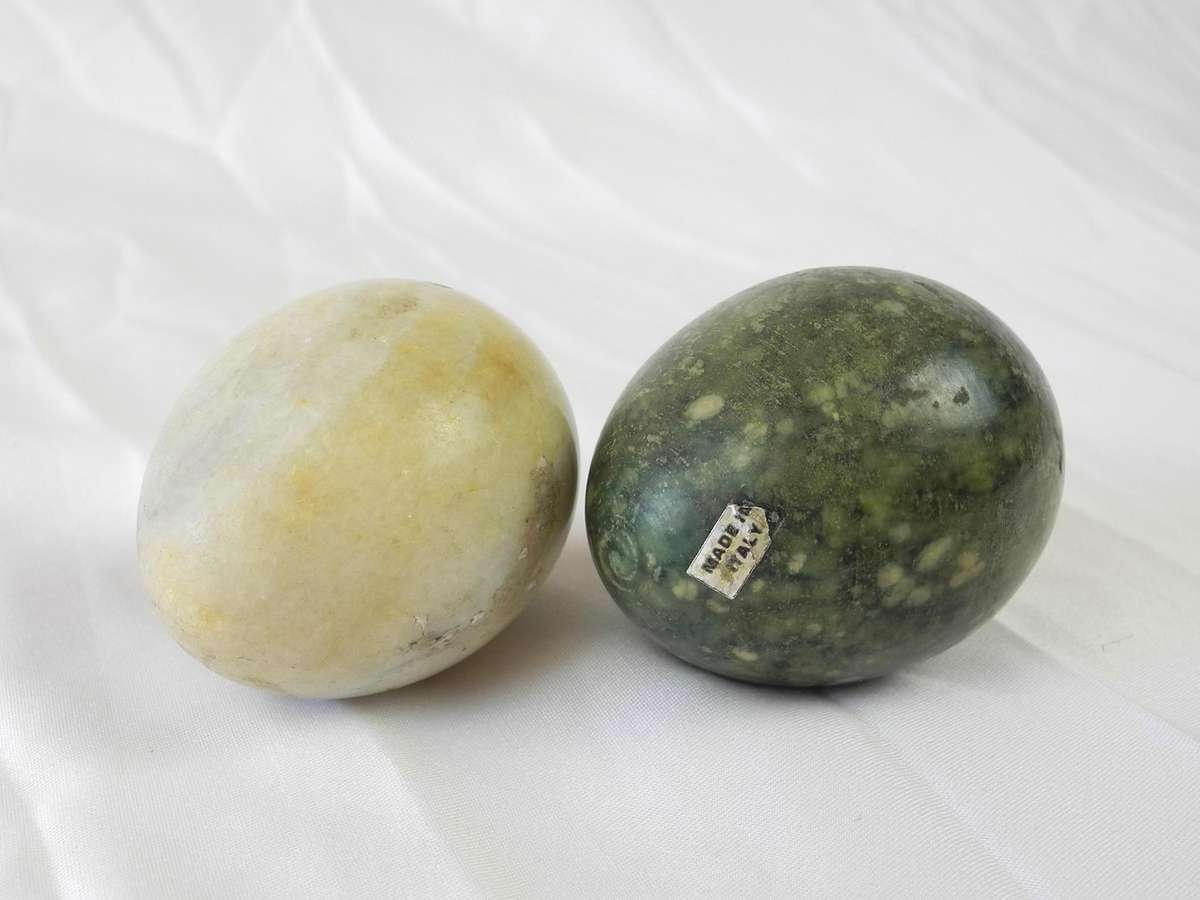 Vintage Italian Marble Eggs