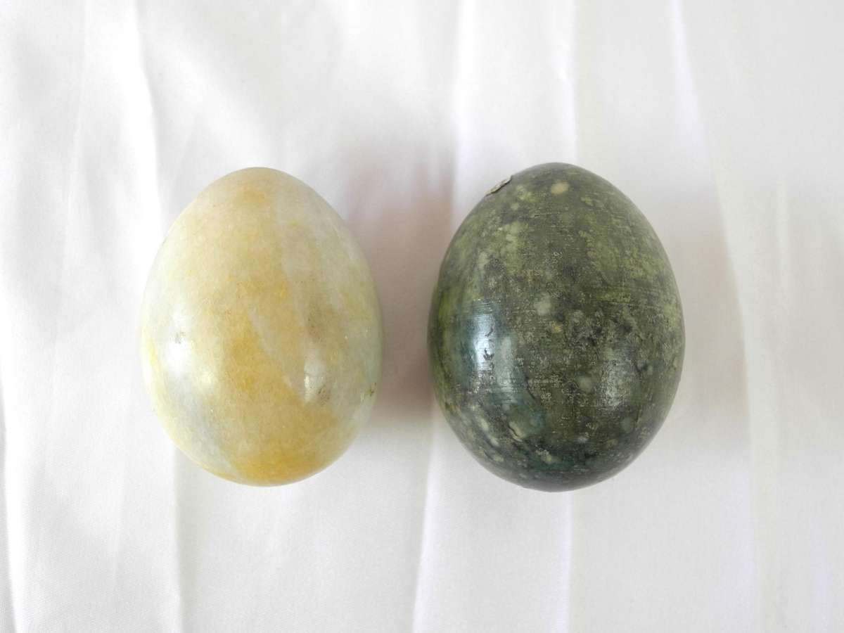 Vintage Italian Marble Eggs
