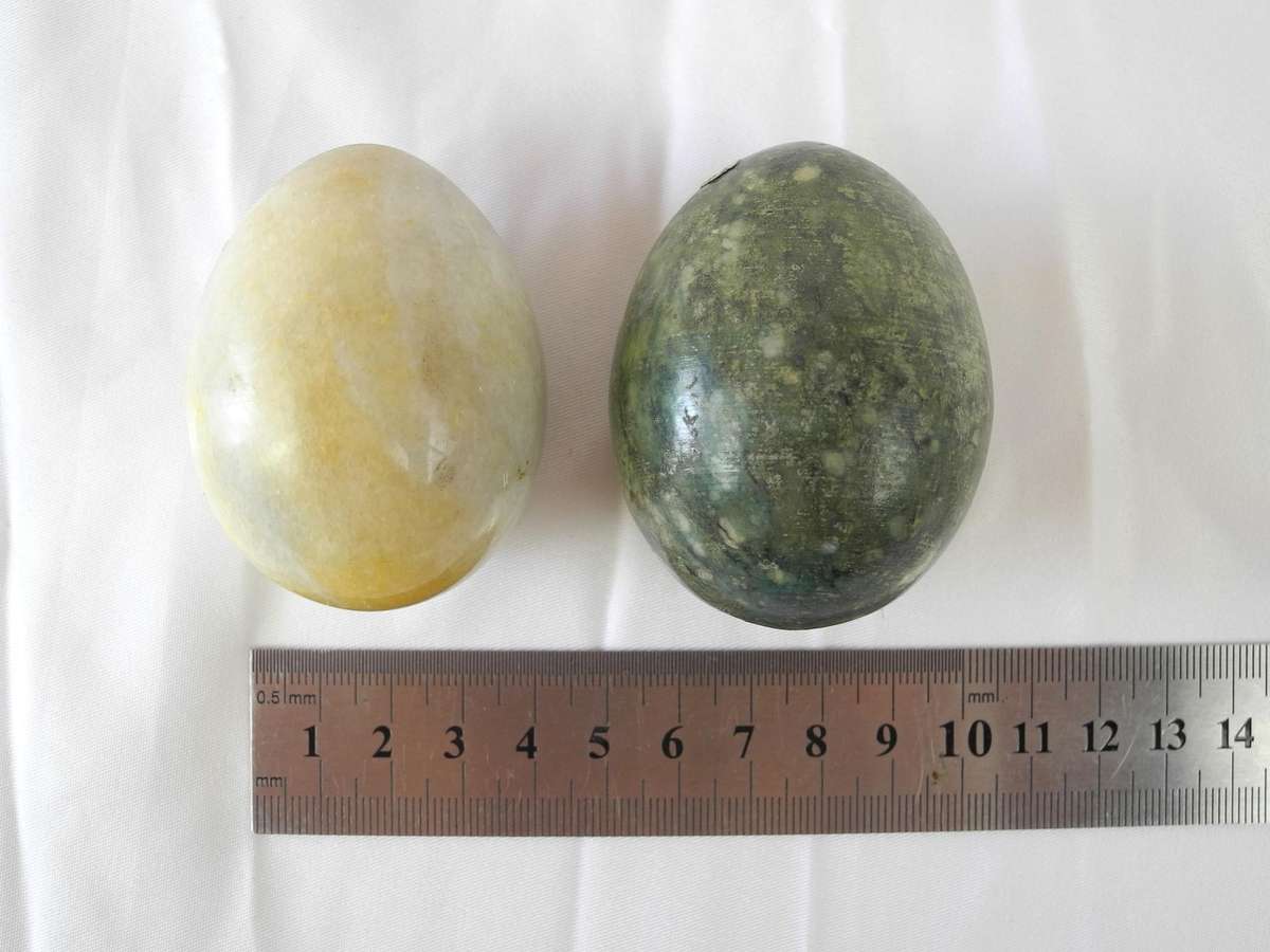 Vintage Italian Marble Eggs