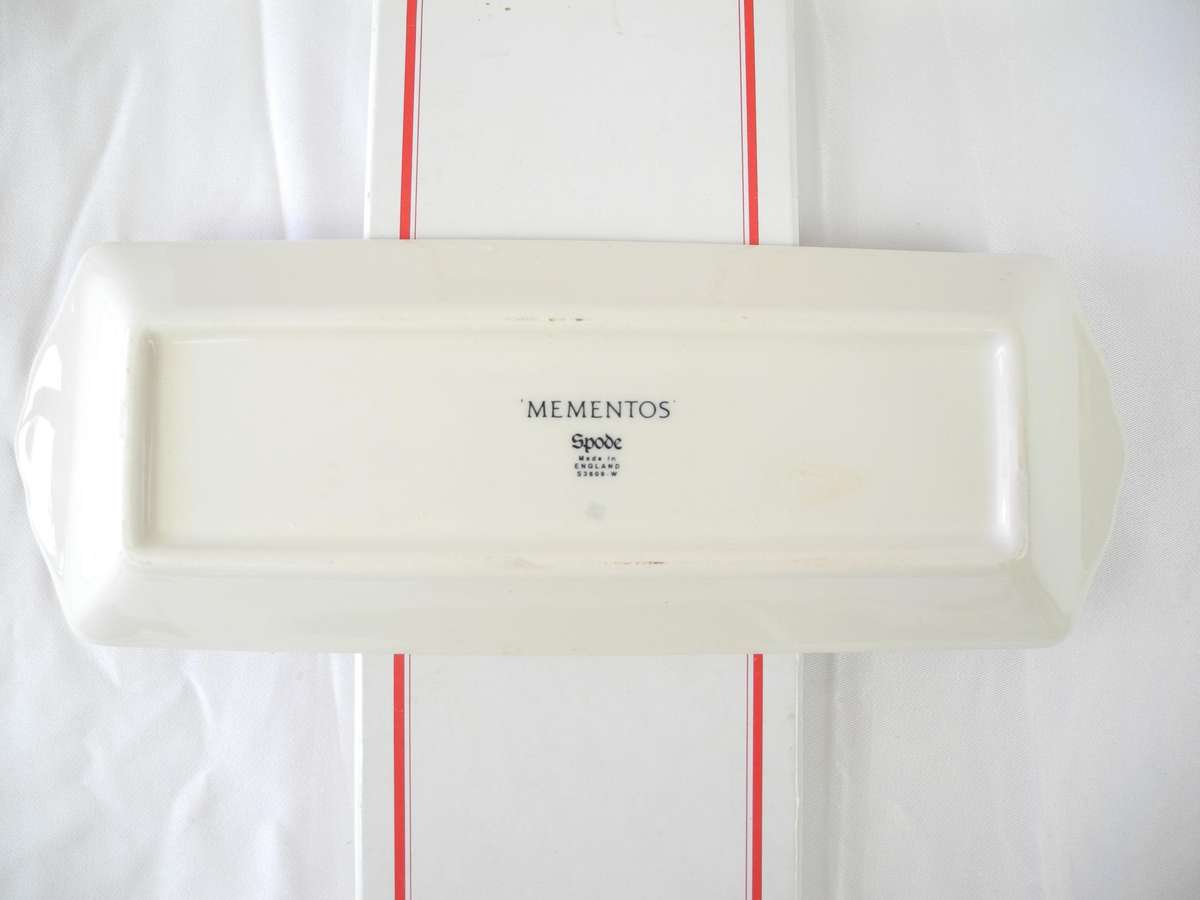 Vintage Spode Mementos Trinket Plate / Tray