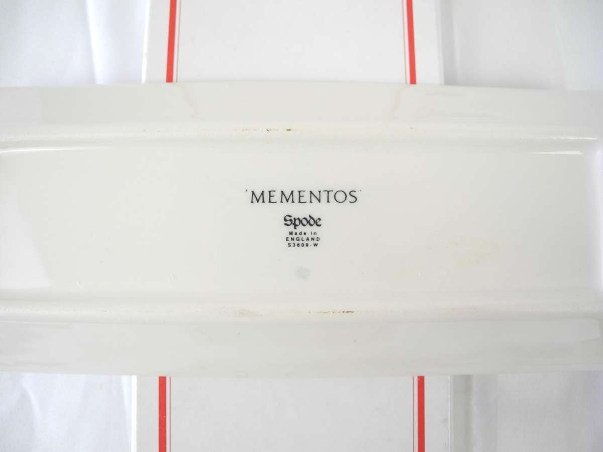 Vintage Spode Mementos Trinket Plate / Tray