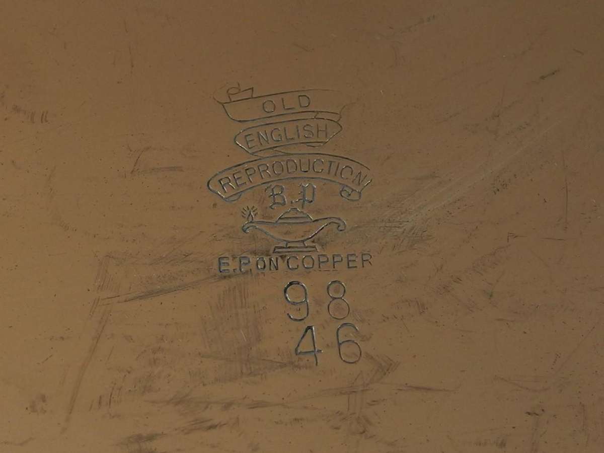 Vintage Silver-Plated Memorial Keepsake Box