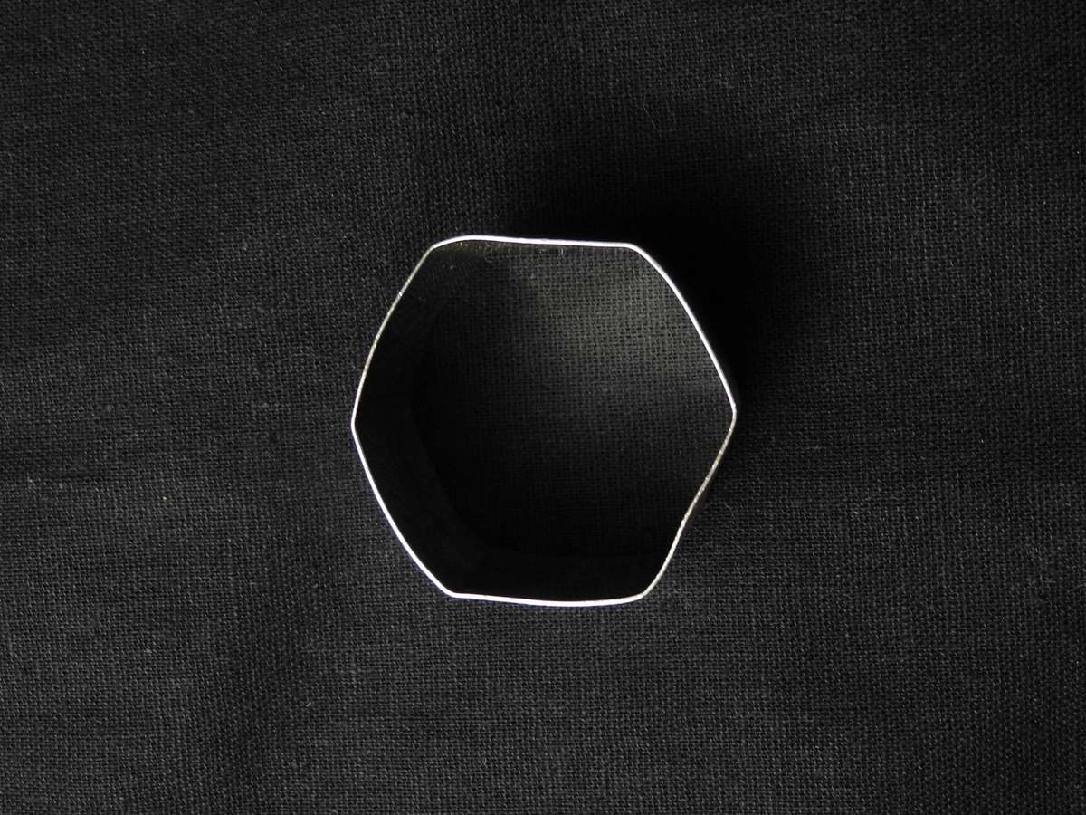 .925 Sterling Silver Patterned Napkin Ring, Birmingham 1944 (22.9g)