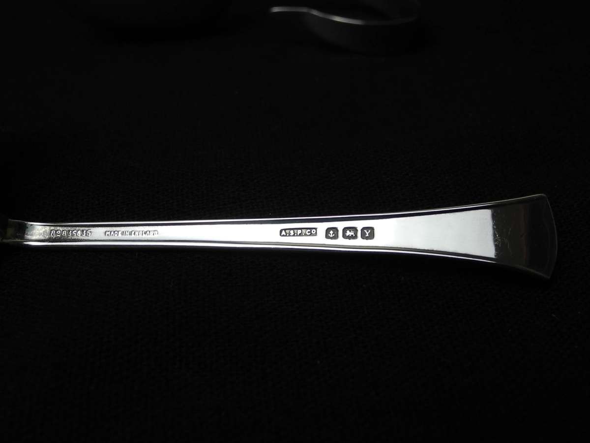 Hallmarked .925 Sterling Silver Baby Spoon and Pusher, Birmingham 1948 (34.8g)