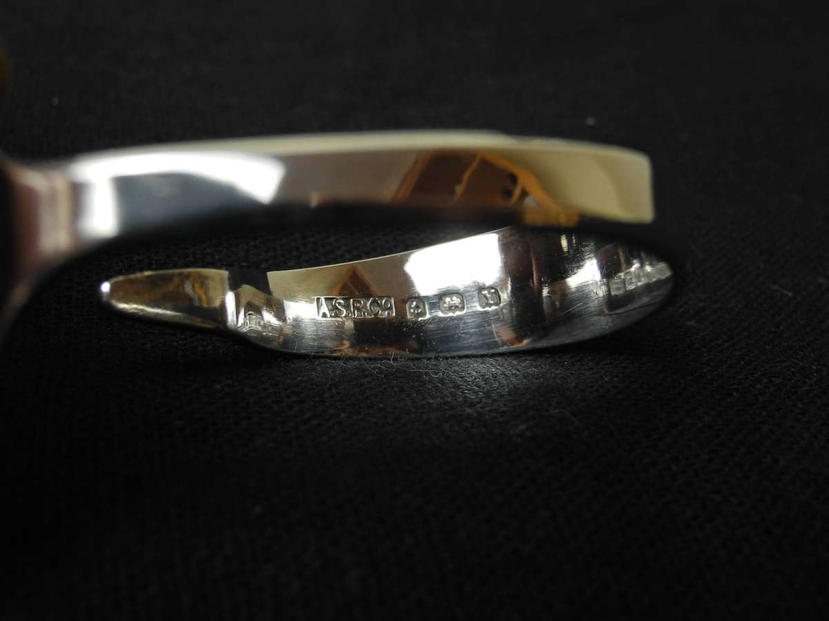 Hallmarked .925 Sterling Silver Baby Spoon and Pusher, Birmingham 1948 (34.8g)