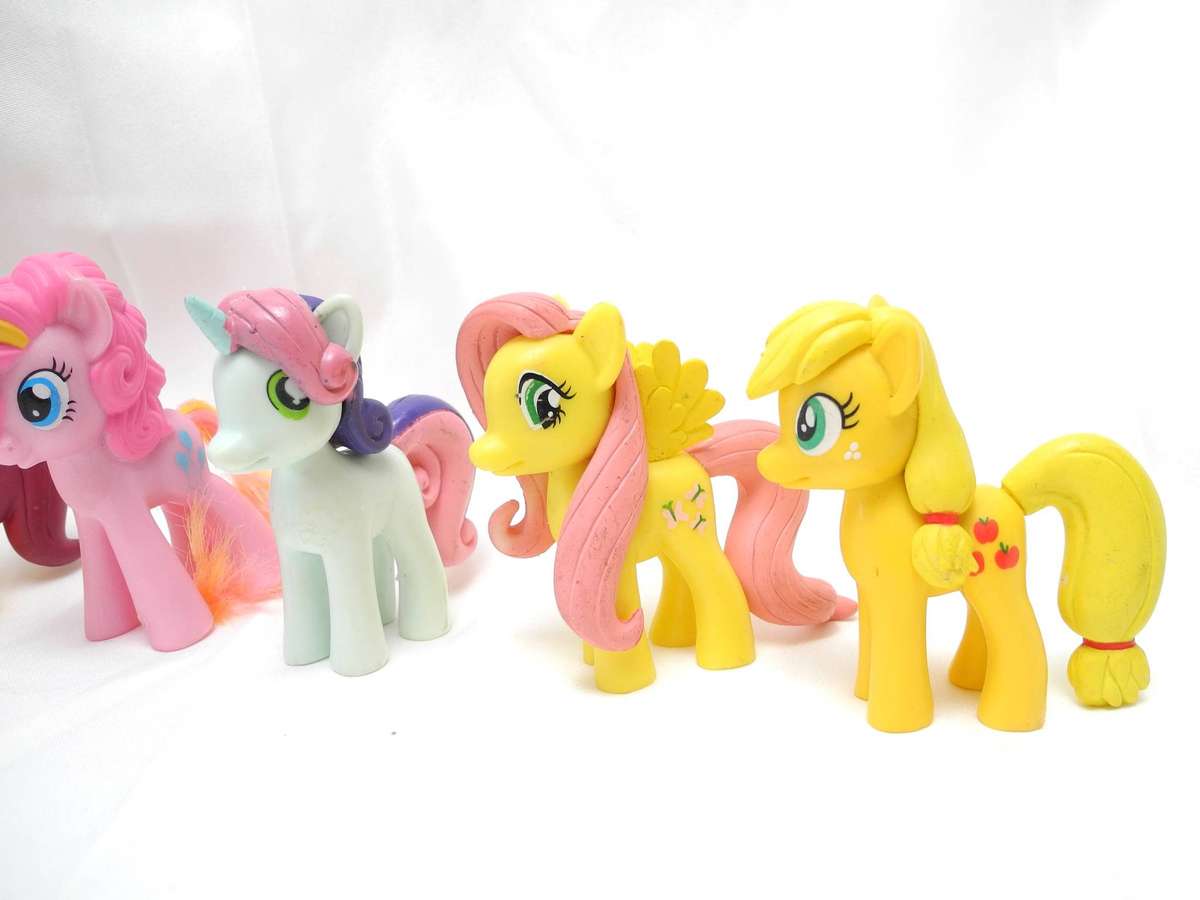 My Little Pony Friendship is Magic Blind Bag Figurines- Lot of 6
