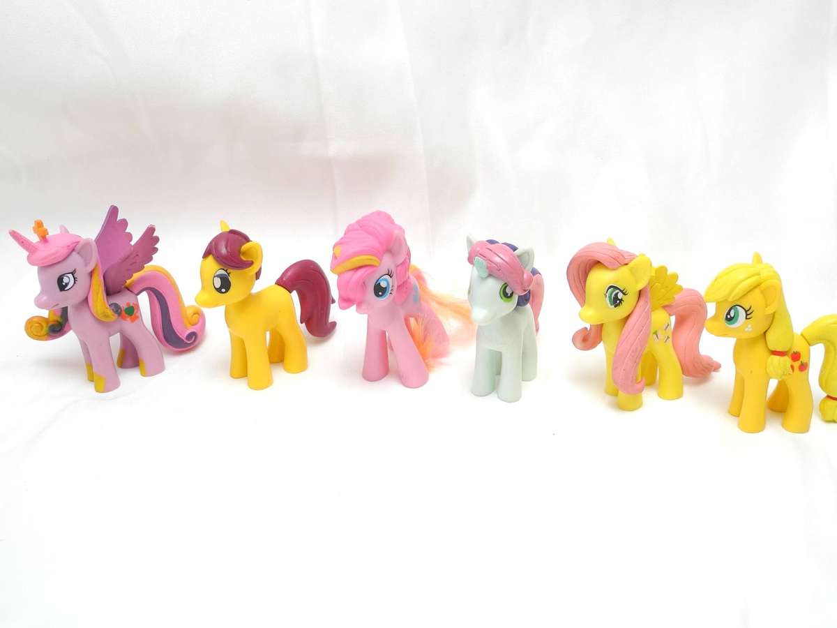 My Little Pony Friendship is Magic Blind Bag Figurines- Lot of 6