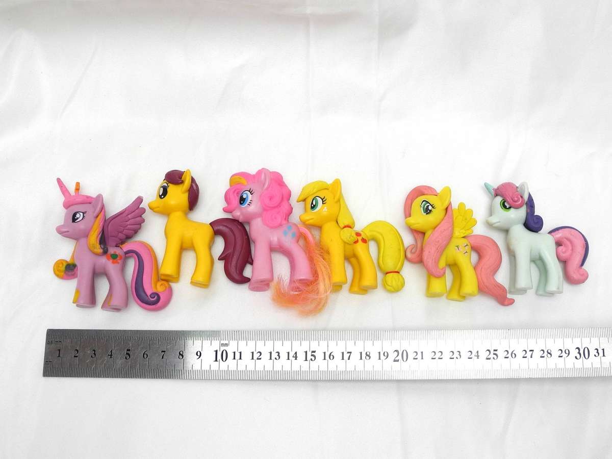 My Little Pony Friendship is Magic Blind Bag Figurines- Lot of 6