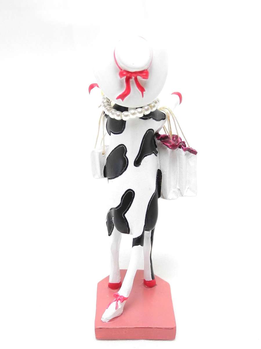 Alphadite Goddess of Shopping Cow Parade Figurine (Small)
