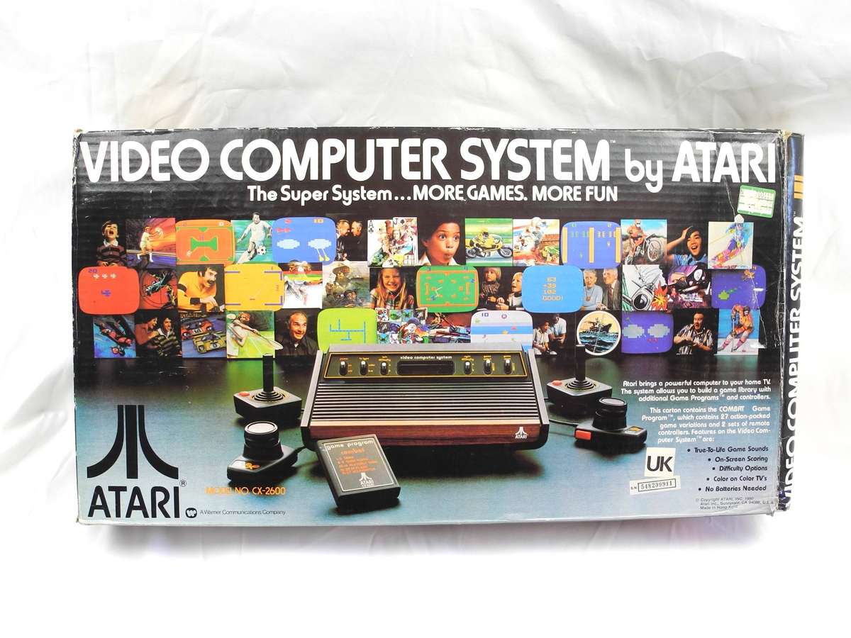 Original 1980s Atari CX-2600 VCS - Complete in Box w/ Matching Serial numbers