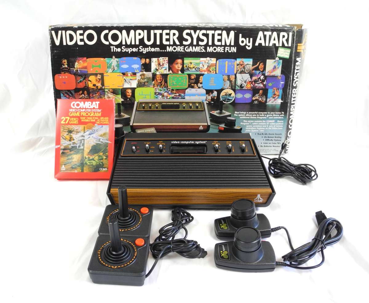 Original 1980s Atari CX-2600 VCS - Complete in Box w/ Matching Serial numbers