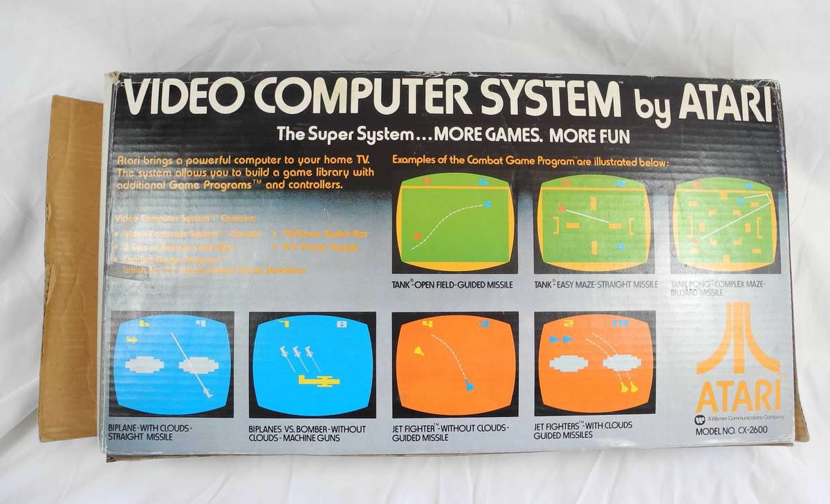 Original 1980s Atari CX-2600 VCS - Complete in Box w/ Matching Serial numbers