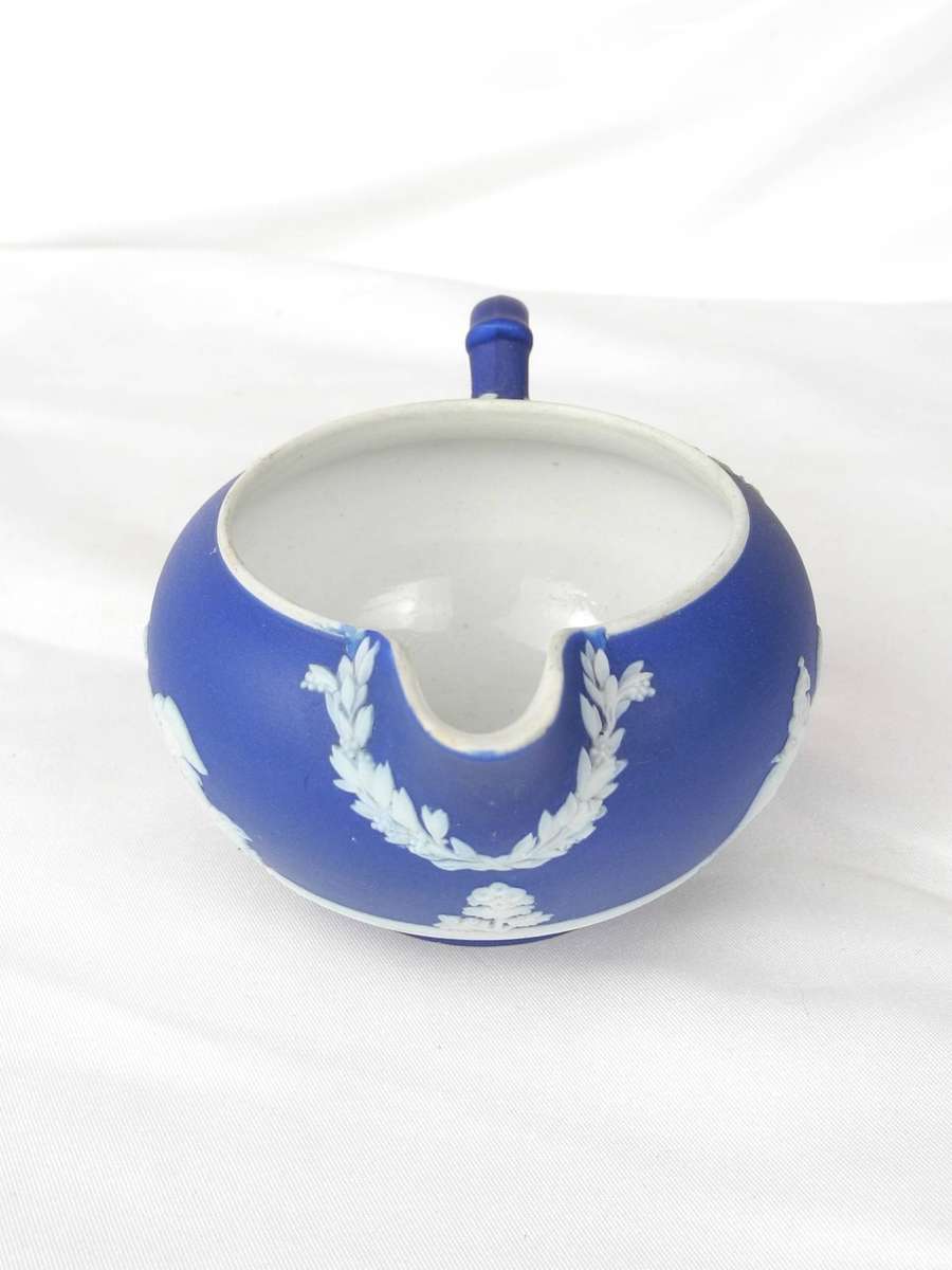 Antique Wedgwood Portland Blue Creamer