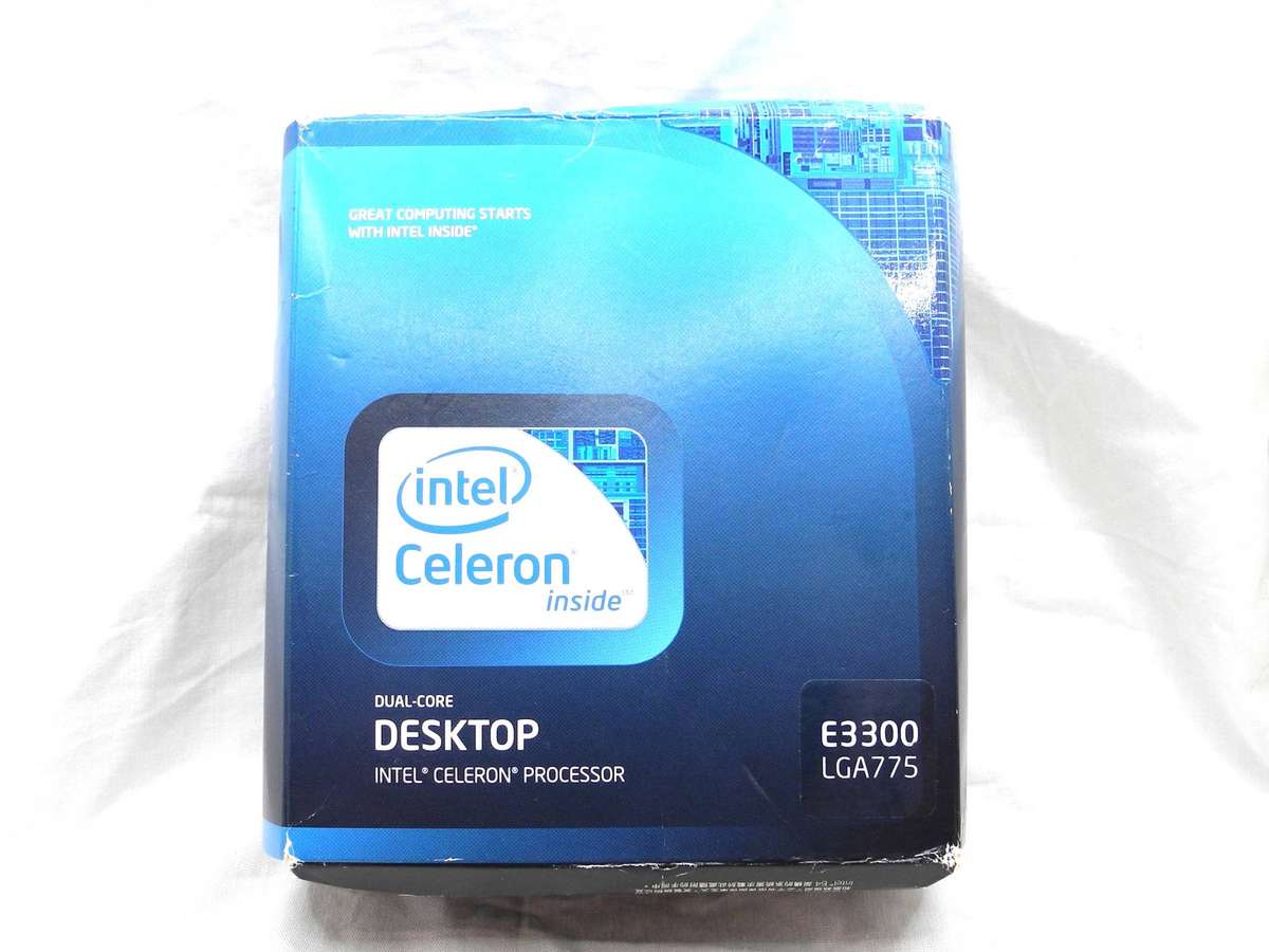 Intel Celeron E3300 Dual-Core Processor | 2.50GHz | LGA775 | New (Sealed)