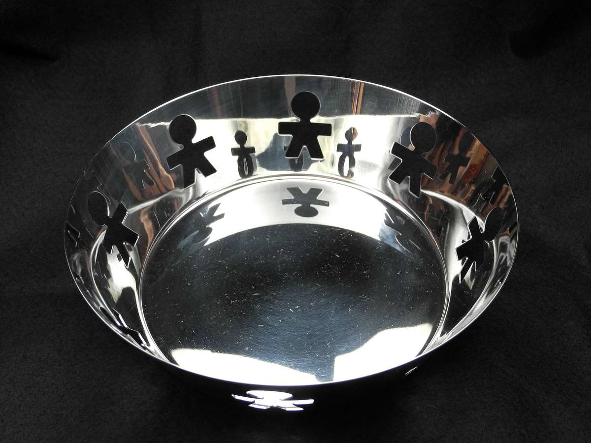 A di Alessi Girotondo Small Round Basket/Bowl