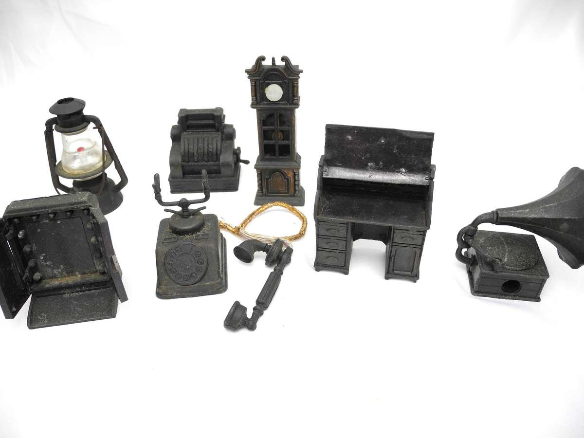 Vintage Die-Cast Metal Pencil Sharpener Miniatures Collection