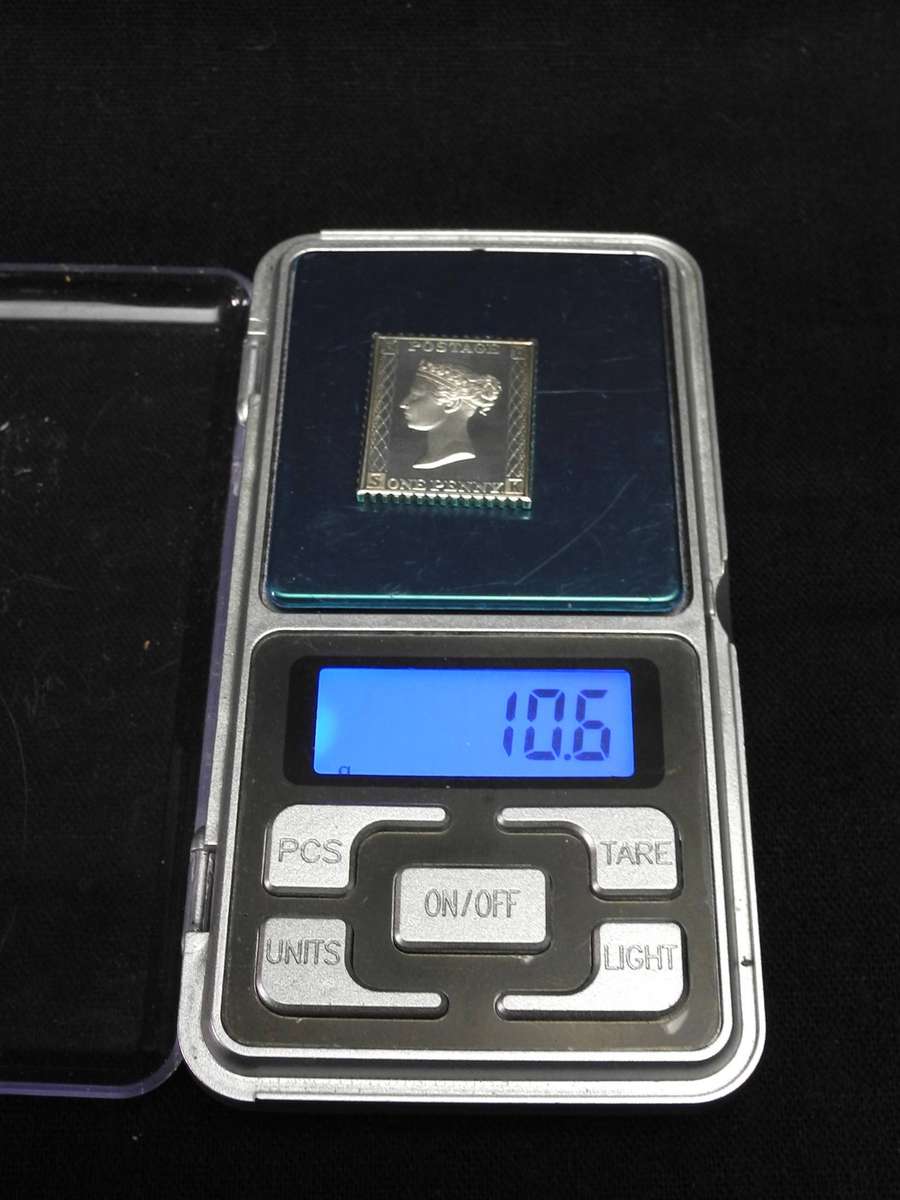 1977 Silver Jubilee Sterling Silver Stamp Replica Ingot