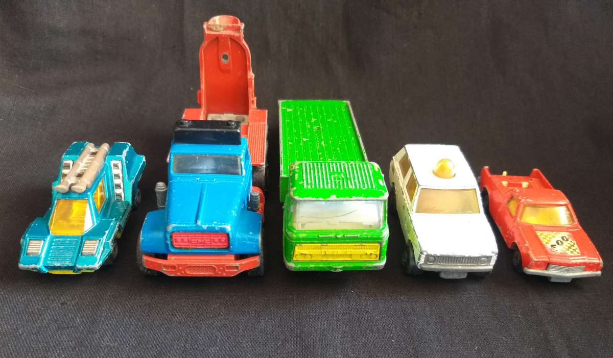 Vintage Matchbox Trucks and Cars
