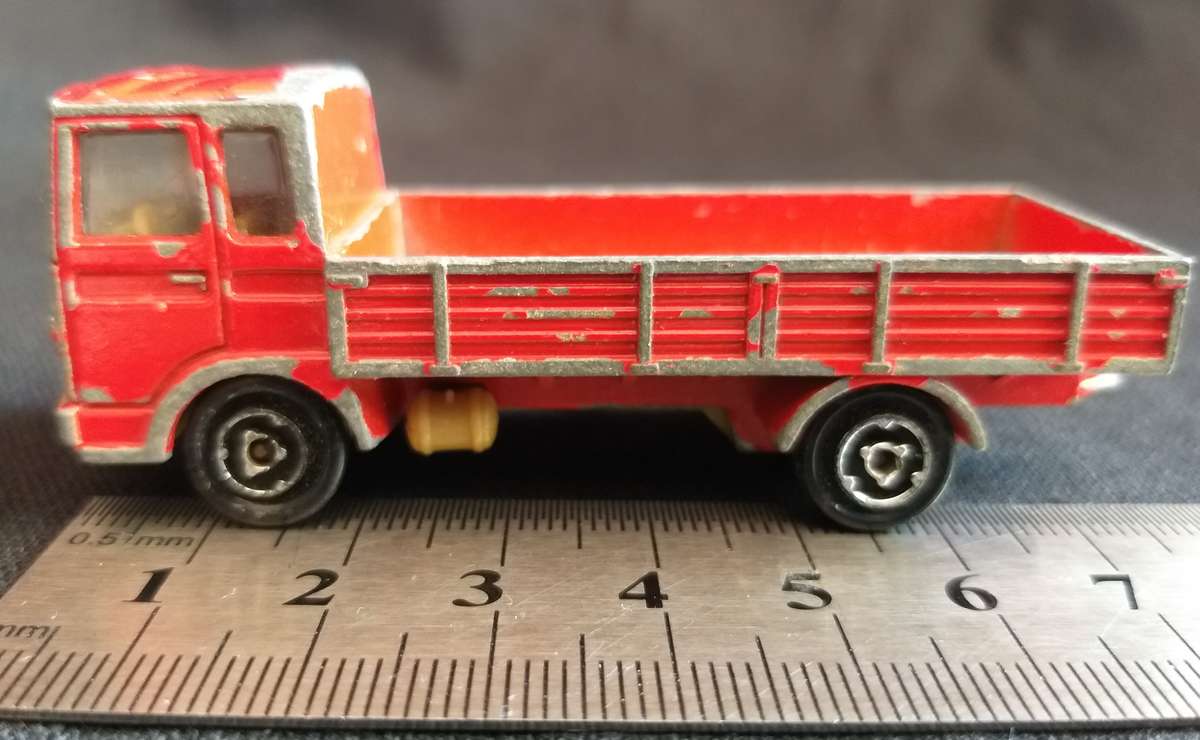 Vintage Majorette Truck and Cars