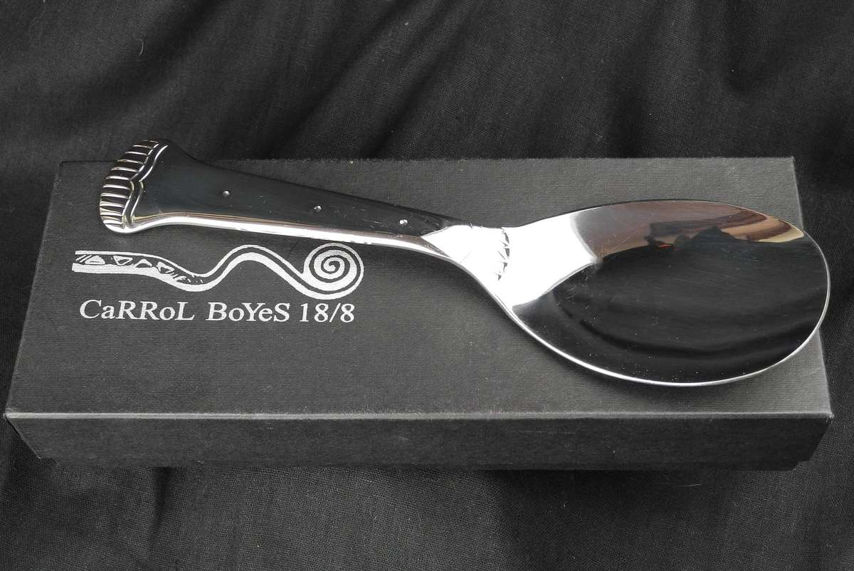 Carrol Boyes Large Stainless Steel Serving Spoon