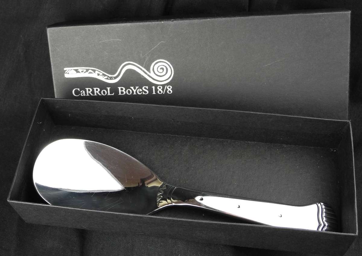 Carrol Boyes Large Stainless Steel Serving Spoon